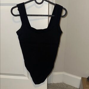Victoria’s Secret Black Sleeveless Bodysuit